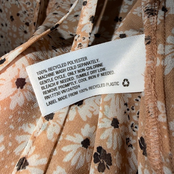 Wild Fable Floral Tie-Front Kimono Duster - Picture 6 of 6